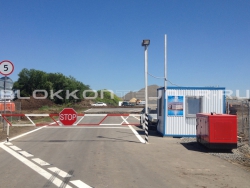 Контрольно-пропускной пункт (КПП) для строй объекта Аэропорт Южный в Карачаевске